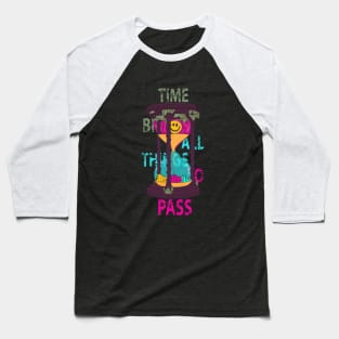 Hourglass Smile Baseball T-Shirt